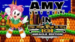 Amy In Sonic CD Miracle Edition