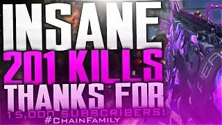 Black Ops 3 -  201 KILLS w/ DARK MATTER RAZORBACK! THANKS FOR 15,000 SUBSCRIBERS! (BO3 200+ KILLS)