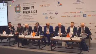 ComNews. Digital TV Russia & CIS 2019. Сессия &laquo;Настоящее и будущее телевидения в России и мире&raquo;