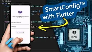 Send Wi-Fi credentials to ESP32 with Flutter