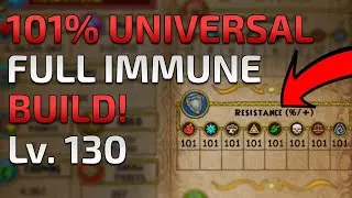 Wizard101: 101% Universal Resist FULL IMMUNE BUILD!
