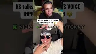 HS talks about JULES'S VOICE IMPRESSION OF HIM 🤣 #hstikkytokky #jules
