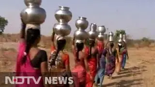 Telangana's drought story in one line: These women, walking single-file