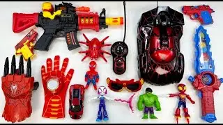 Marvel Toy Series Unboxing, Popular Spider-Man Toy Car, Marvel Popular Action Toy Gun
