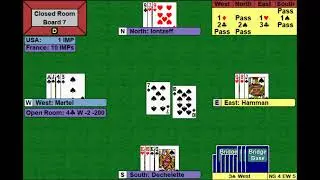 The 15th World Bridge Games 2016 Seniors Teams Final USA vs France 96 Boards