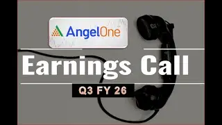 Angel One Ltd concall for Q3FY26 #Angeloneconcall #Angelone