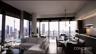 Concord Sky - 2 Bedroom + Den Suite Fly-Through
