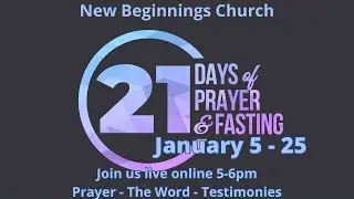 Prayer and Fasting Day 1 | 1.5.26