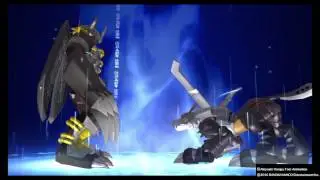 Black Wargreymon and Black Metalgarurumon DNA Digivolve to...