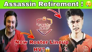Sad News From High Voltage 😢 // Assassin Retirement 😢 New Roster Line up In HV? 😱 #HV #mandipyt