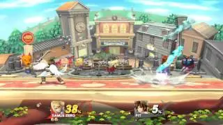 Zero Suit Samus VS Pit (Sm4ash)