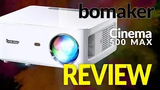 Budget Best Projector | Bomaker Cinema 500 MAX | Review