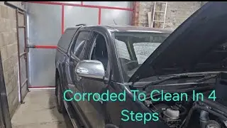 How I Fixed Rust on My Toyota Hilux Chassis | Rust Removal, Paint & Waxoil