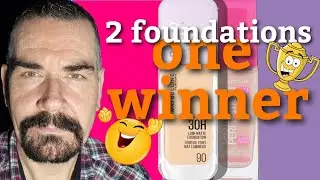 Battle of the New Foundations - Collection Vs. Maybelline! #Collection #maybelline #foundationreview