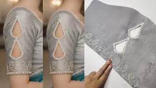 Baju prdesign wala blouse#design wali sleeve design cuttingandstitching#baju ke design new fashion