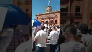 MARCHA EN DEFENSA DEL INE LEON GTO 26 DE FEBRERO 2023