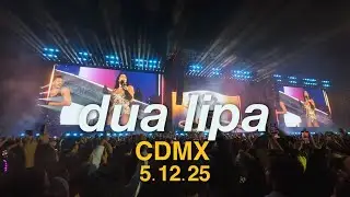 Dua Lipa Mexico City | End of Radical Optimism Tour | 4K DJI Osmo Nano VLOG