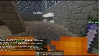 Minecraft:Pvp en un server.El uso armor prot4, yo nisiquera use de diamante D;