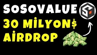 SoSoValue Yeni Airdrop ! 30 Milyon $SOSO Kripto Ka&ccedil;ırmayın !