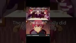 I feel bad for the guy #anime #animememes #memes #shorts