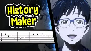 Yuri on Ice - History Maker (Opening 1)【Tab】|➤ GUITAR TUTORIAL