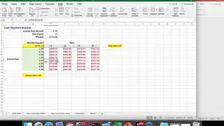 Data Table, Goal Seek, Solver