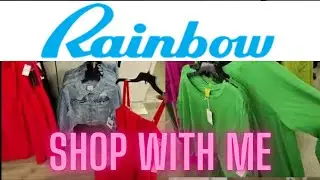Rainbow Shops Shop With Me | Affordable Fashion & Trendy Finds Window Shopping