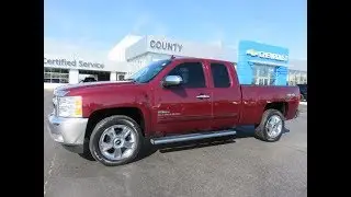 2013 Chevrolet Silverado LT 4WD Extended Cab Deep Ruby Metallic