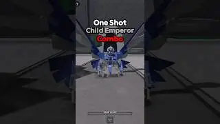One Shot Child Emperor Combo || The Strongest Battleground #thestrongestbattlegrounds #roblox #pvp