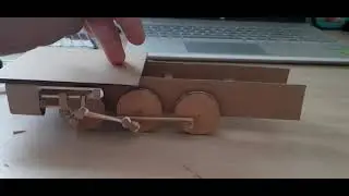 New project underway: tank engine with walschaert's valve gear | Cardboard Steam Locomotive