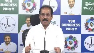 LIVE YSRCP State Legal Cell President Sri M  Manohar Reddy Press Meet1