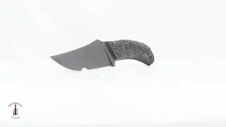 Belt Knife with Rubber by Winkler Knives