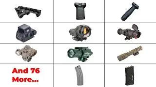 (Almost) All 87 Leaked Battlefield 6 Weapon Attachments