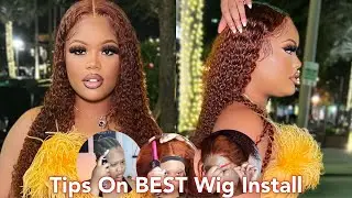Ginger Wig Install Tutorial 🔥 Ft. World New Hair