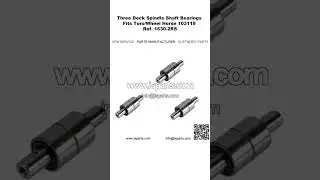 Three Deck Spindle Shaft Bearings Fits Toro/Wheel Horse 103119 Ref. 1630-2RS
