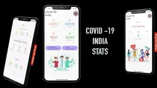 Covid-19 India App | Flutter | Covid-19 tracker Realtime data