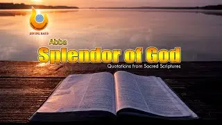 Splendor of God I Wisdom Quotes | Quotation from Sacred Scriptures | Meditation Thoughts Divine Rays