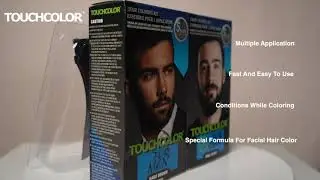 TOUCHCOLOR For Men Beard Dye  Beard Color MINO Hair Color Beard Color