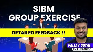SIBM GROUP EXERCISE PRACTICE WITH REAL FEEDBACK AND CASE PROBLEM