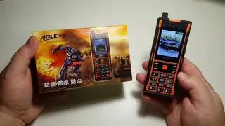 Land Rover Phone power bank Aole 2 sim gps waterproof  IP67 Армия Сотовый Телефон