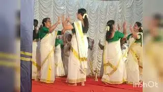 veeraveerada kummi, kurathi, vanjipaattu #thiruvathira #poornajali