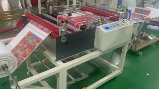 Printed Paperboard/Cardboard Roll-to-Sheet Cutter with Registration Control