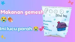 Unboxing Blind Bag Food | Makanan Gemes & Super Satisfying ASMR 🍔🍩✨