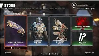 Gears 5 Current Item Shop - Nov. 12, 2019