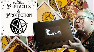 Coven - March 2025 - Theme Pentacles & Protection Unboxing - Monthly Gothic Subscription Box