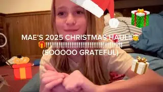 2025 CHRISTMAS HUAL🎁🎅#bighaul #fypシ゚viral #aesthetic #fyppppppppppppppppppppppp #relatable #xyzbca 