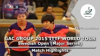 Swedish Open 2015 Highlights: LIN Ye/ZHOU Yihan vs CHEN Meng/MU Zi (Final)