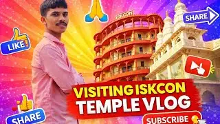 Iskcon temple Andheri West 🙏🙏🙏 #iskcon temple visiting Vlog 