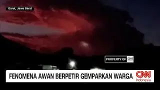 Fenomena Awan Berpetir Gemparkan Warga Garut