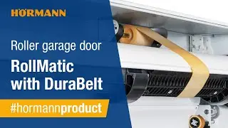 Roller garage door RollMatic with DuraBelt - Less abrasion is not possible | Hörmann